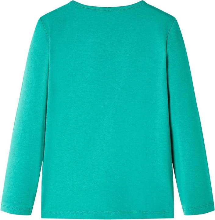Produktbild VidaXL Kinder-Langarmshirt Hellgrün 104,Material: 95 % Baumwolle (104)