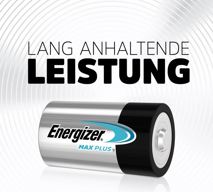 Actual product image Energizer Max Plus Alkaline (2 pcs., D, 16500 mAh)