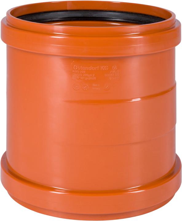 Produktbild Ostendorf KG Überschiebmuffe DN/OD 200 (Rohrverschraubung)