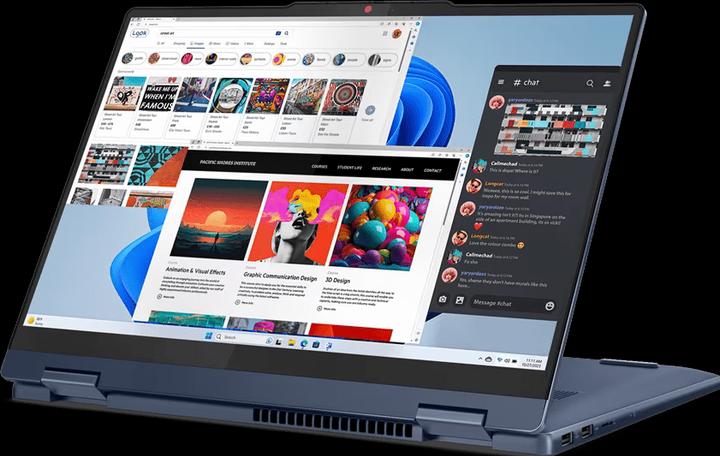 Actual product image Lenovo IdeaPad 5 2-in-1 (14", AMD Ryzen 7 8845HS, 16 GB, 1000 GB, CH)