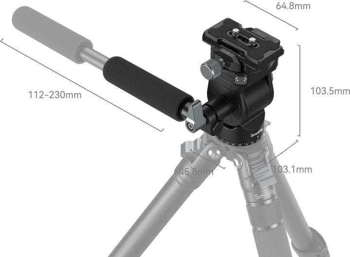 Actual product image SmallRig 4104 Video Head for Vertical Shooting (Video head)