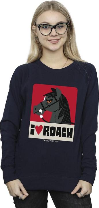 Immagine prodotto Netflix The Witcher I Heart Roach Felpa Donna (L)