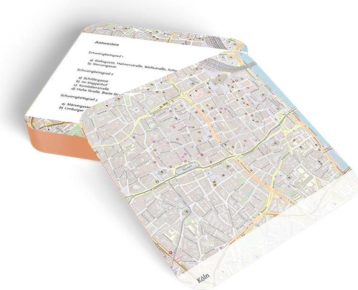 Produktbild Stadtkarten-Quiz Grossstädte in Deutschland (Deutsch)