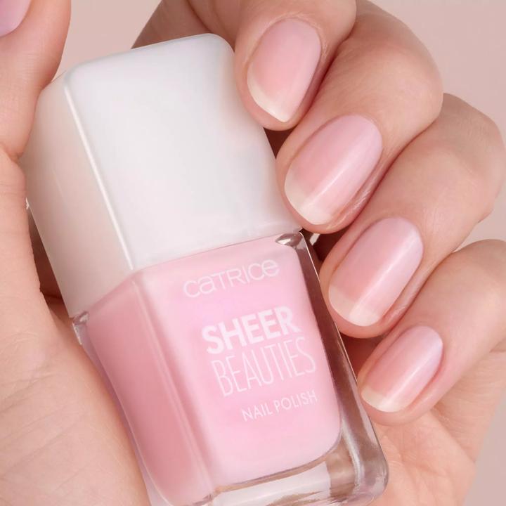 Actual product image Catrice Sheer Beauties Nail Polish (040 Fluffy Cotton Candy, Colour paint)
