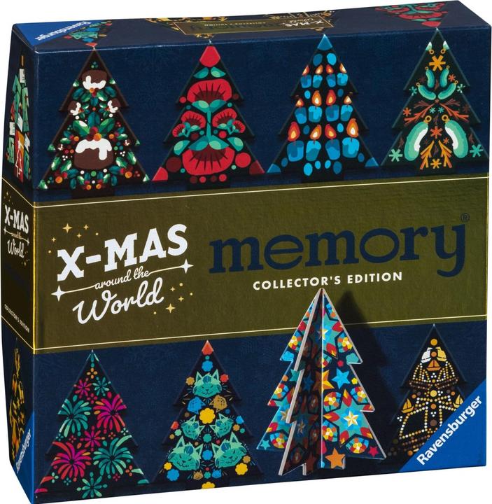 Produktbild Ravensburger 22350 Collector's memory® Weihnachten - Das weltbekannte Gedächtnisspiel mit (Multilingual, Englisch, Deutsch, Italienisch, Französisch, Portugiesisch, Spanisch, Isländisch, Japanisch)