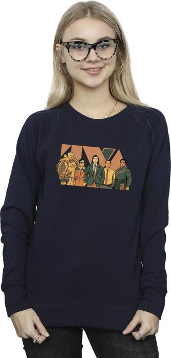 Actual product image Womens/Ladies Loki TVA Group Sweatshirt (3XL)