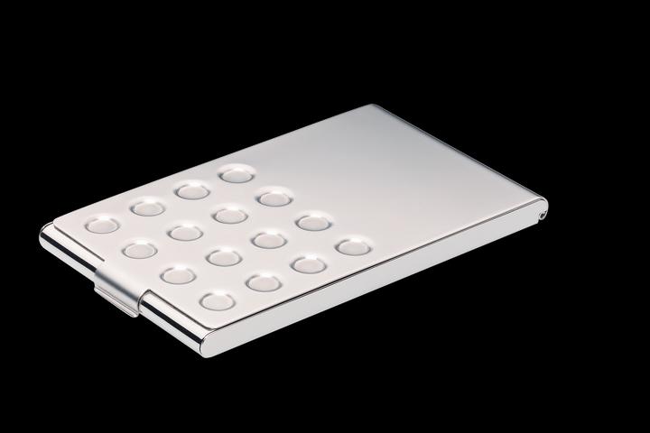 Image du produit Durable Etui pour cartes de visite Business Card Box Chrome (95 x 58 mm)