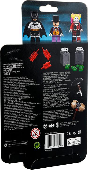 Actual product image LEGO DC Batman v Penguin and Harley Quinn 40453 (40453, LEGO DC)