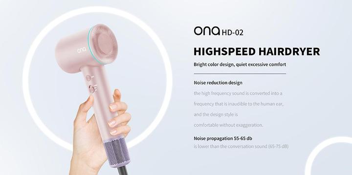 Actual product image ONA High Speed Hairdryer Deluxe