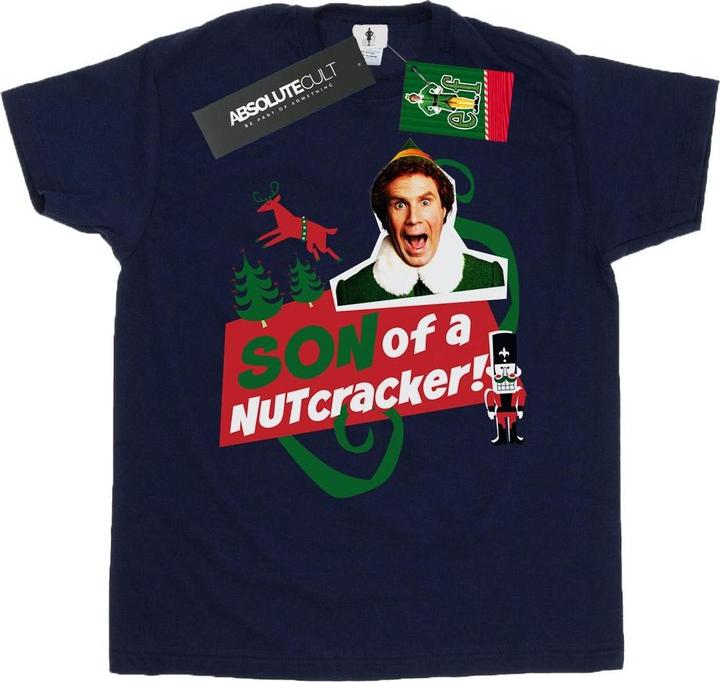 Produktbild Elf Son Of A Nutcracker Boyfriend Fit TShirt (M)