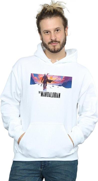 Image du produit Star Wars - Sweat à capuche THE MANDALORIAN LANDSCAPE - Homme (4XL)