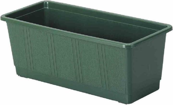 Produktbild Geli Blumenkasten Standard, eckig, 80x17,5x14,5 cm, aus Kunststoff in grün (18 cm)