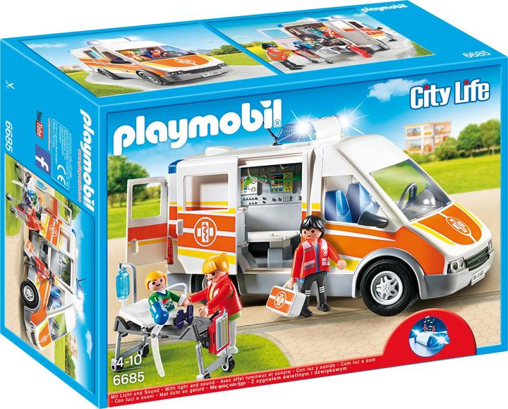 Image du produit Playmobil Ambulance (6685, Playmobil City Life)