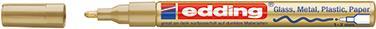 Image du produit Edding 751 - Marqueur à peinture (Couleurs dorées, 2 mm, 1 x)
