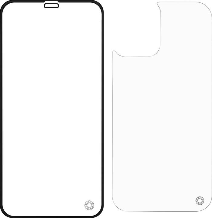 Actual product image Bigben Connected Glass screen protector (1 Piece, Apple iPhone 12 mini)