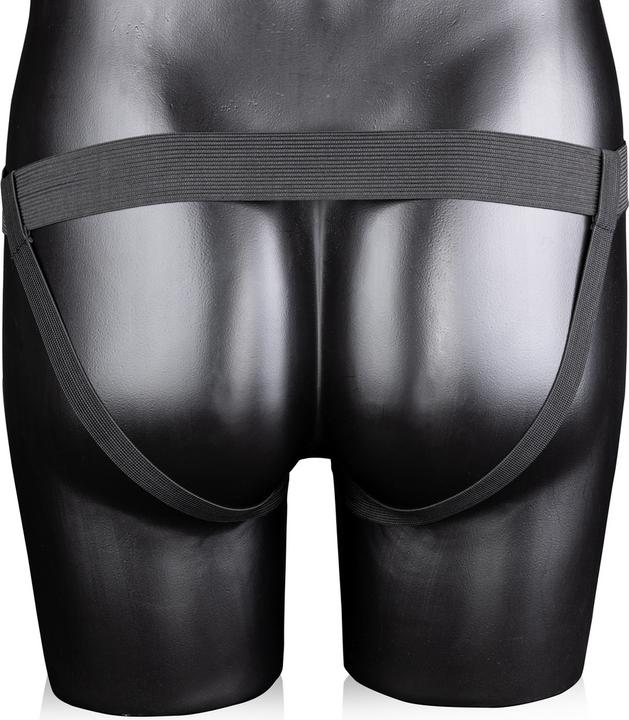 Produktbild Ouch! Textured Curved Hollow Strap-on - 8" / 20 cm