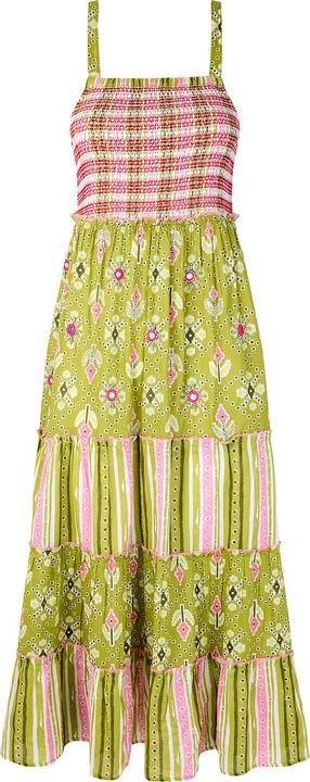 Produktbild Joe Browns Checkered Shirred Bodice Embellished Maxi Dress (18)