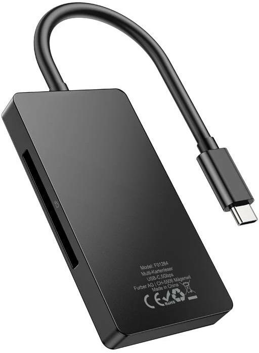 Immagine prodotto Onit Lettore di schede esterno USB-C 3-in-1 (USB 3.0)