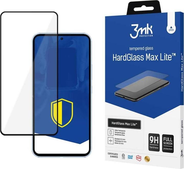 Immagine prodotto 3MK Vetro temperato per Samsung Galaxy A54 5G 9H della serie HardGlass Lite (1 Pezzo/i, Samsung Galaxy A54 5G)