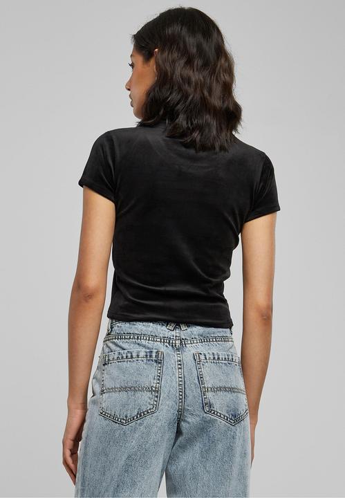Actual product image Urban Classics Ladies Short Velvet Tee (XL)