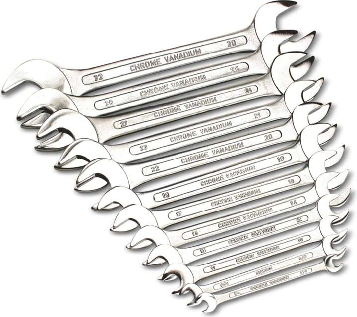 Immagine prodotto Mannesmann Set di chiavi aperte (32 mm, 19 mm, 6 mm, 12 mm, 24 mm, 14 mm, 22 mm, 16 mm, 23 mm, 10 mm, 21 mm, 18 mm, 27 mm, 7 mm, 31 mm, 17 mm, 11 mm, 15 mm, 26 mm, 30 mm, 8 mm, 28 mm, 9 mm, 29 mm, 13 mm, 20 mm, 25 mm)