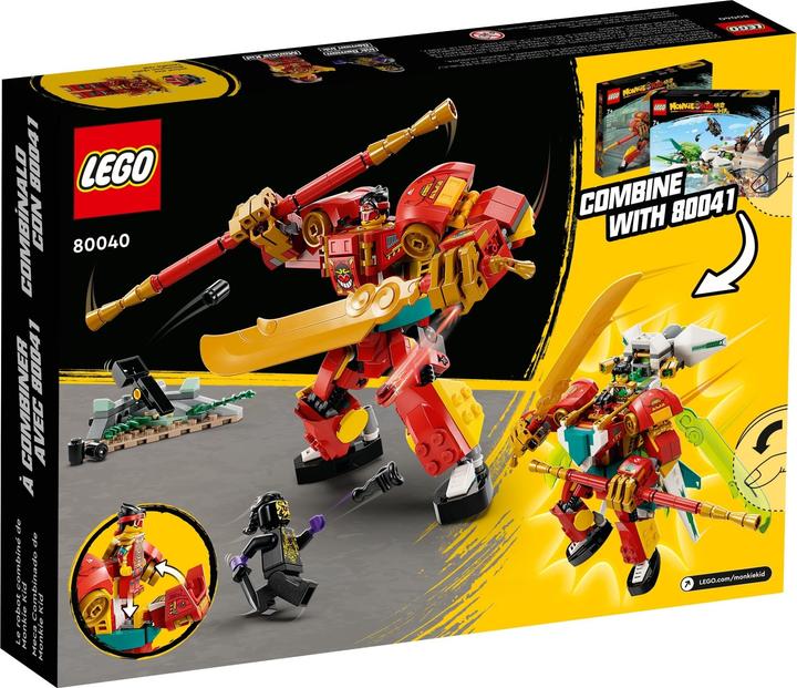 Immagine prodotto LEGO Monkie Kid Combi Mech (80040, LEGO Monkie Kid)