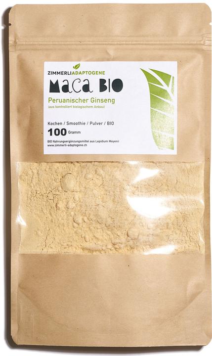 Produktbild Zimmerli Adaptogene Maca Pulver (BIO) (1 Stück, Pulver, 100 g)