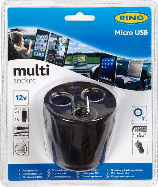 Image du produit Hückmann Prise multiple pour voiture 12V
