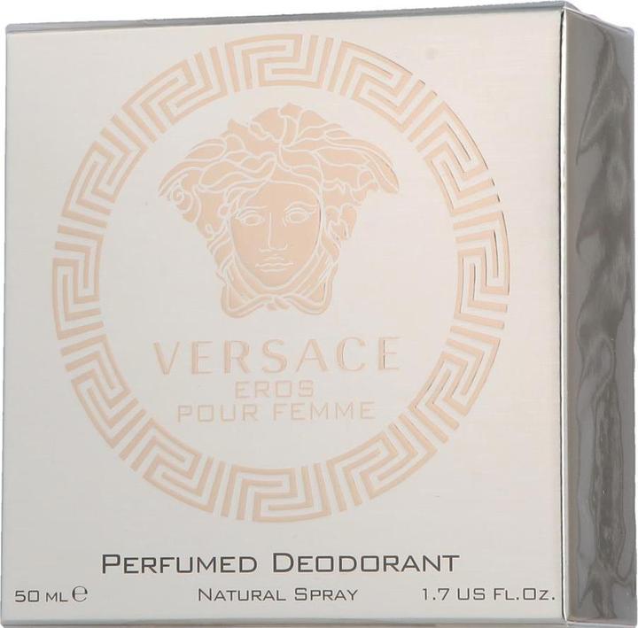 Actual product image Versace Eros by Deodorant Spray 50 ml (Spray, 50 ml)