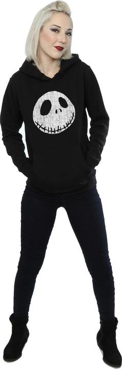 Image du produit Disney - Sweat à capuche NIGHTMARE BEFORE CHRISTMAS JACK CRACKED FACE - Femme (S)