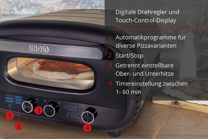 Actual product image Unold PIZZAOFEn Don Alfredo 68805 (Electric pizza oven)