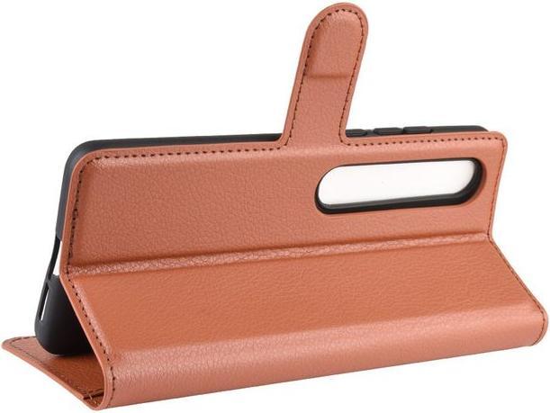 Produktbild MU Classic Litchi Leder Bookcover Series (Xiaomi Mi 10i, Xiaomi Mi 10 Pro)