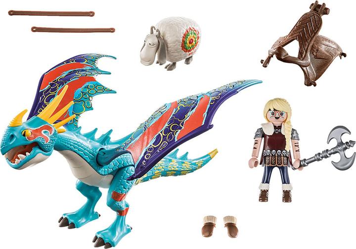 Image du produit Playmobil Dragon Racing : Astrid et Sturmpfeil (70728, Dragons Playmobil)