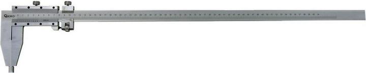 GEKO Metal sliding scale, 0-600 mm x 0.05 (60 cm)