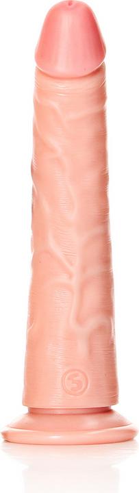 Actual product image RealRock Slim Realistic Dildo with Suction Cup - 7"/ 18 cm