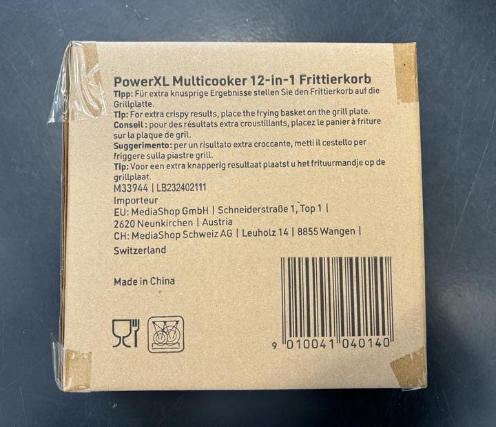 Actual product image MediaShop Power XL Multicooker Frittierkorb