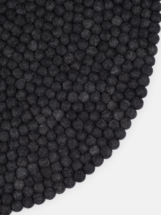 Produktbild Myfelt Hugo Filzkugelteppich (Ø 90 cm)