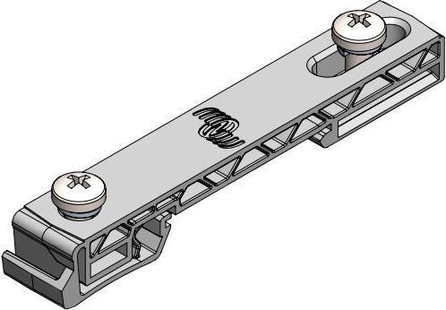 Actual product image Victron Energy DIN35 Large ADA500180100 Mounting plate