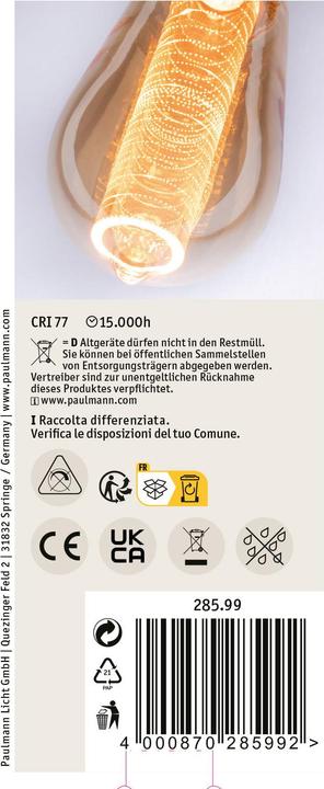 Image du produit Paulmann Piston ST64 Inner Glow (E27, 4 W, 200 lm, 1 x, A)