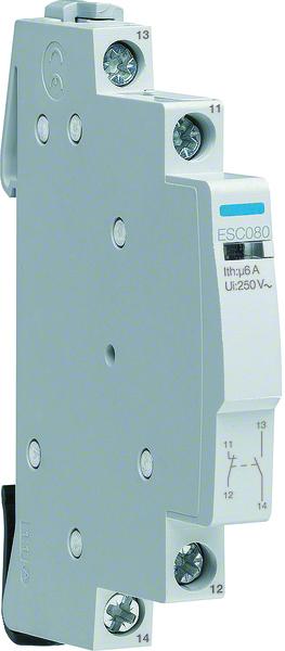 Produktbild Hager ESC080 Leistungsrelais Grau 1