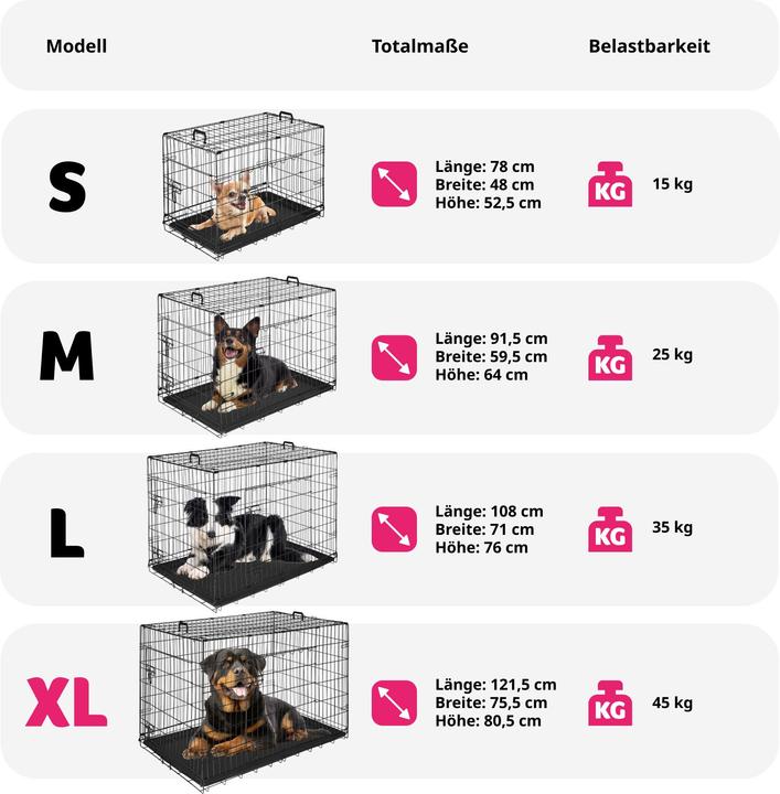 Produktbild tectake Luna (Hund, Faltbar)