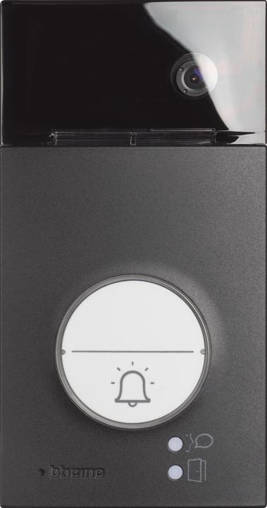 Image du produit Bticino 343093 AP- 343093 Portier LINEA3000 vidéo couleur Black