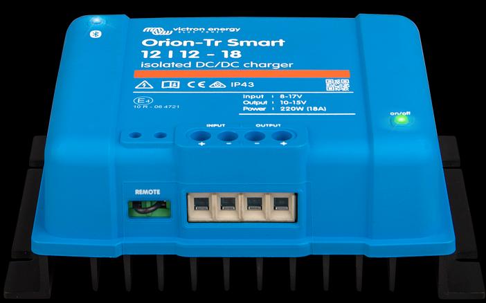 Actual product image Swaytronic Charging booster Victron Smart Orion-Tr 12/12/18 isol.
