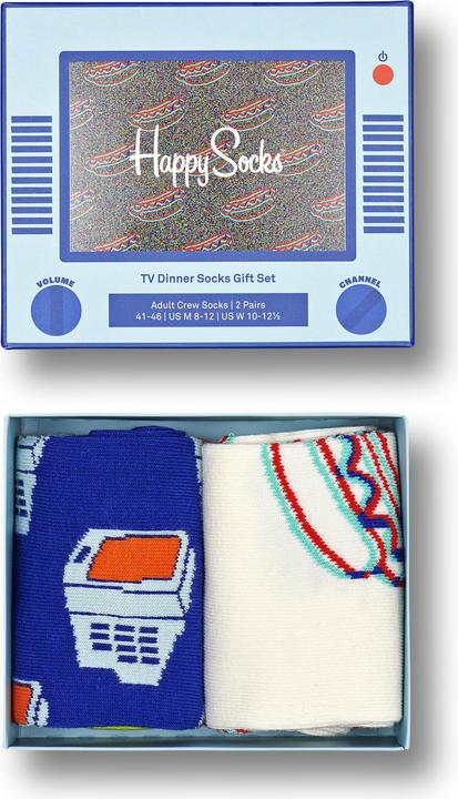 Image du produit Happy Socks Set cadeau dîner TV (lot de 2, 36 - 40)