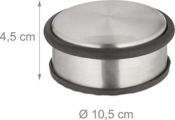 Produktbild Relaxdays 4x Türstopper (4 Stück, 10.5 x 10.5 x 4.5 cm)