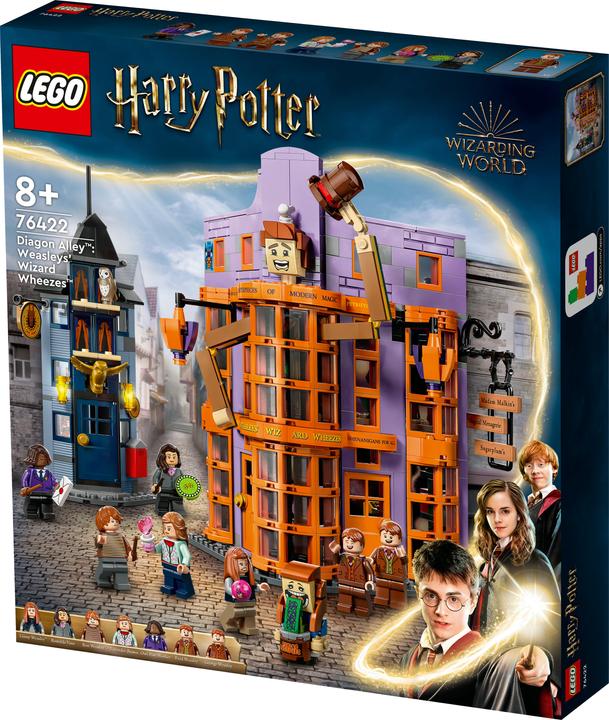 Actual product image LEGO Harry Potter De Wegisweg: De Tovertweelings Topfopshop 2in1 Set - 76422 (76422, LEGO Harry Potter)
