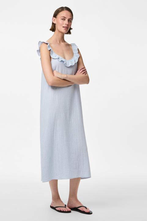 Actual product image Pieces PCSASTINA Musselin Midikleid (L)