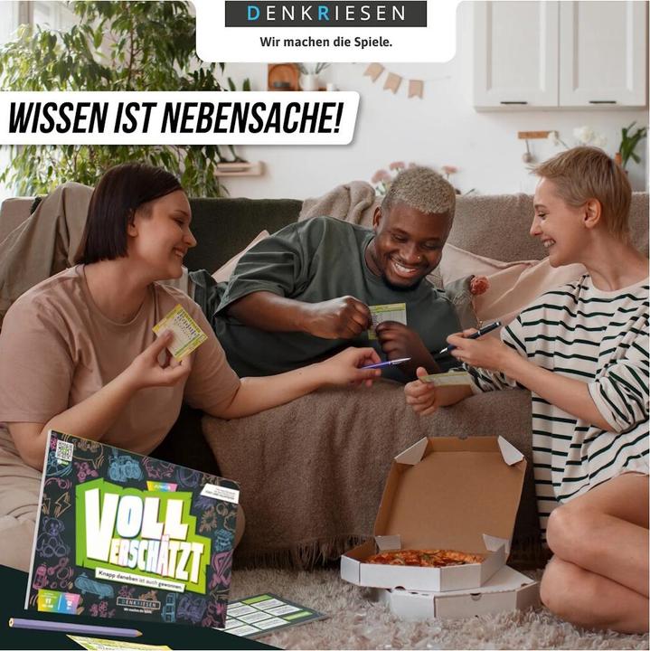 Actual product image Denkriesen VOLL VERSCHÄTZT A4 pad - A close call is a win. - Junior Edition (German)