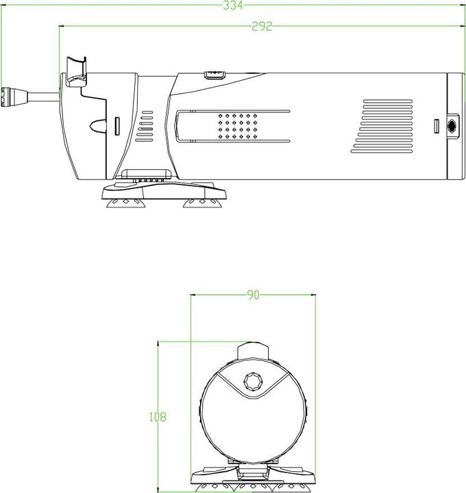 Produktbild SunSun CUP-809 Aquarium Innenfilter 700l/h Aquarium Pumpe UVC Klärer Sauerstoff (710 l, Innenfilter, Süsswasser, Salzwasser)
