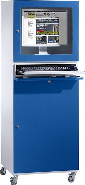 Immagine prodotto eurokraft pro Armadio per PC (65 cm, 166 cm)
